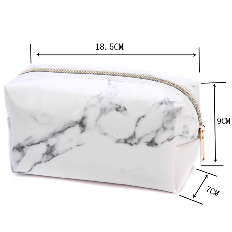 Мраморный чехол карандаш из искусственной кожи высокого качества школьные