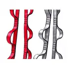 Подвесная веревка для лазания, с хризантемами, удлинитель эластичный ремень для йоги, веревка для воздушной йоги, гамака, качелей, летающая, антигравитационная