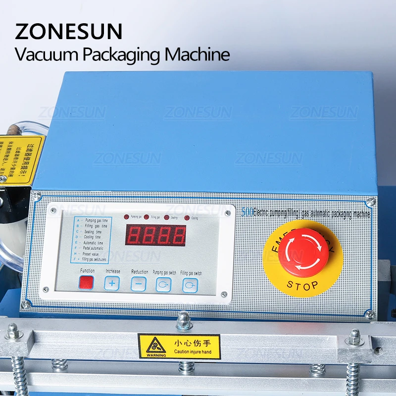 ZONESUN DZ500T рисовый коммерческий Вакуумный Еда уплотнитель индустриальная