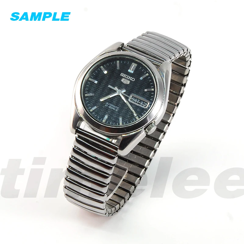 

12 14 16 18 20 22MM Stretch Expansion Stainless Steel Parts Watch Band Strap Silver Metal Watch Bracelets Watch Accessories