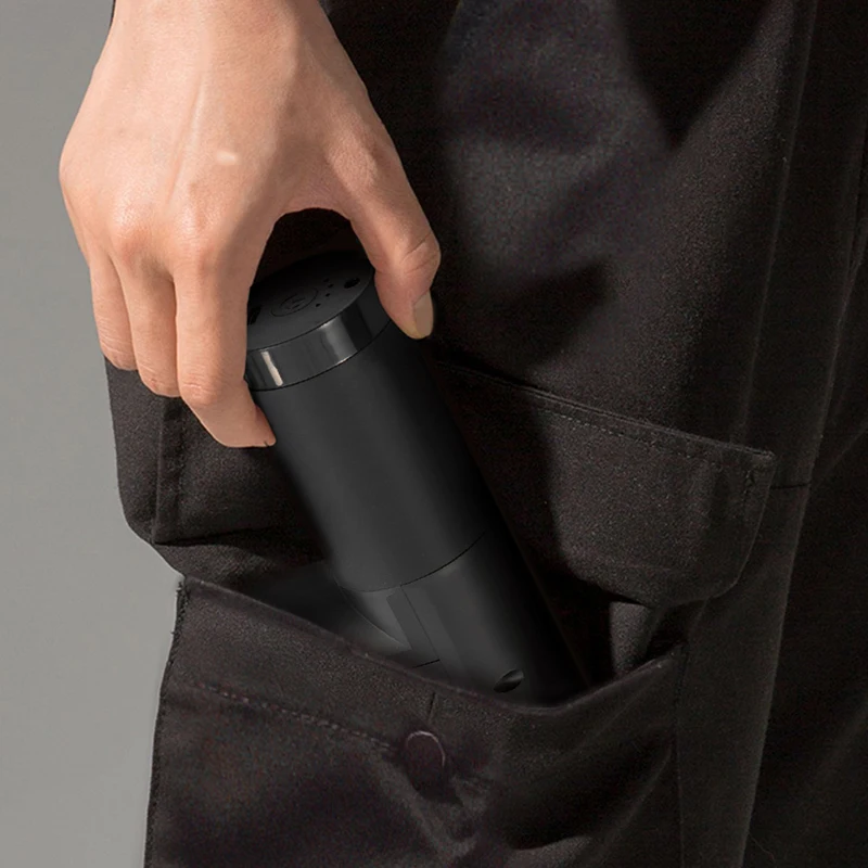 

Mini Portable Pocket Electric Massager Gun Body Muscle Relaxation 4 Stalls Strong Massager for Neck and Back Slimming Shaping