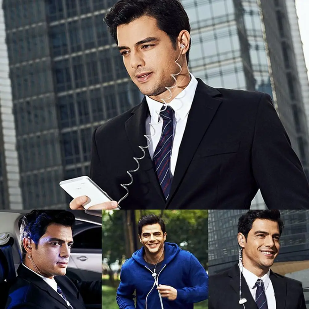 Односторонние внутриканальные вакуумные спиральные трубки пустые 3 5 мм наушники