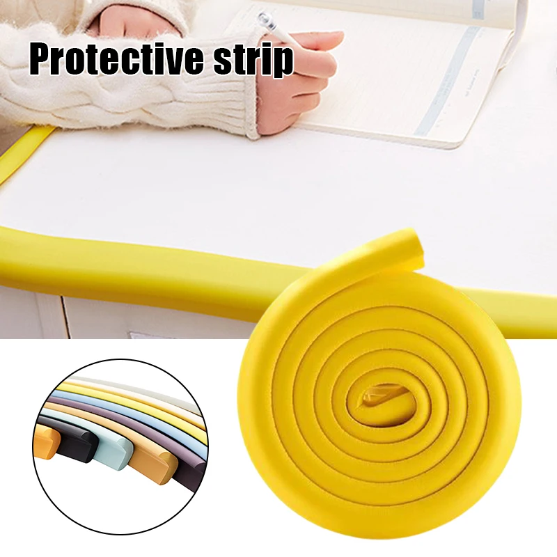 

Baby Edge Protection Strip 2M Extra Thickening Foam Corner Bumper Protection for Sharpen Furniture Corners & Tables JS23
