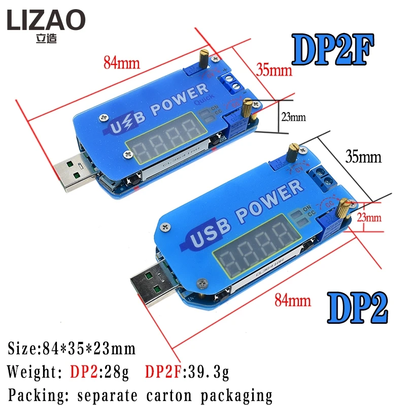 DP2F DC Регулируемый usb лабораторный источник питания 0 5 30 в 15 Вт регулятор