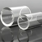 Borosilicate glass column,  Borosilicate glass tube, Height 200mm, Thickness 5mm  or  7mm  or 10mm