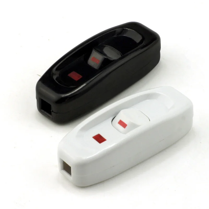 

250 В 10 А встроенная прикроватная лампа с кнопкой включения и выключения, Настольный светильник, шнур, переключатель кабеля, домашний светоди...