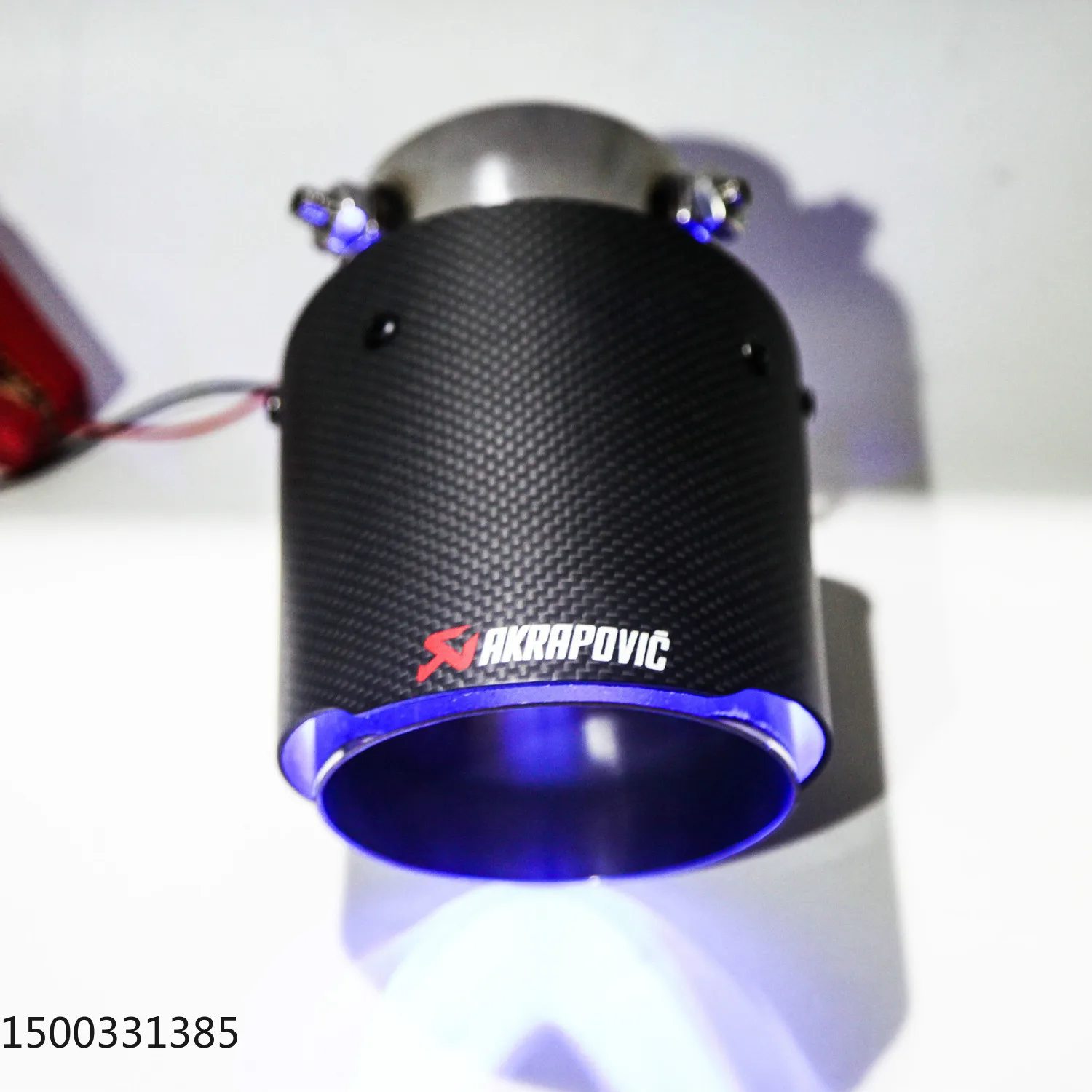 Выхлопная труба из углеродного волокна выхлопная светодиодная нержавеющей