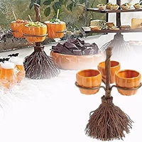 halloween pumpkin snack bowl stand resin dried fruit basket candy cake stand fruit plate snack dish holiday party supplies