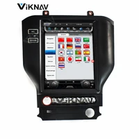 104 inch 2din Android vertical screen car multimedia DVD player For-ford Mustang 2015-2016 Radio Player GPS navigation