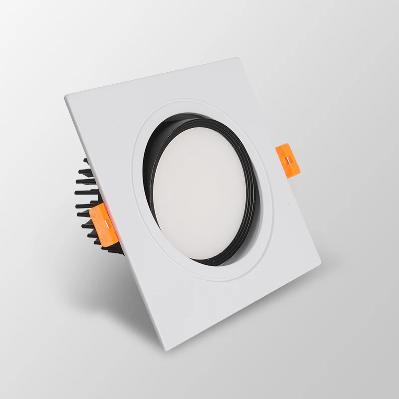 Квадратные встраивасветодиодный светодиодные светильники COB 7 Вт 9 12 15 18