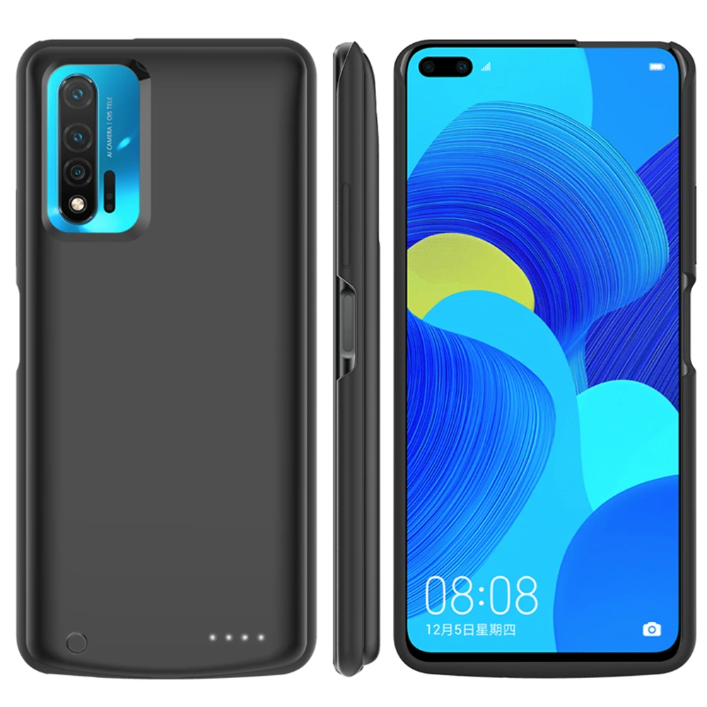 2020 6500mAh Battery Charger Cases For Huawei Nova 6 Power Case Backup Battery Power Bank Cover for Huawei Nova 6 power case