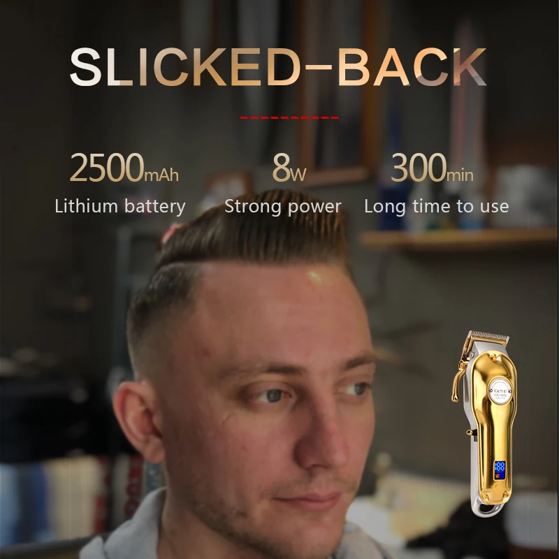 Профессиональная машинка для стрижки волос Kemei парикмахерские резаки