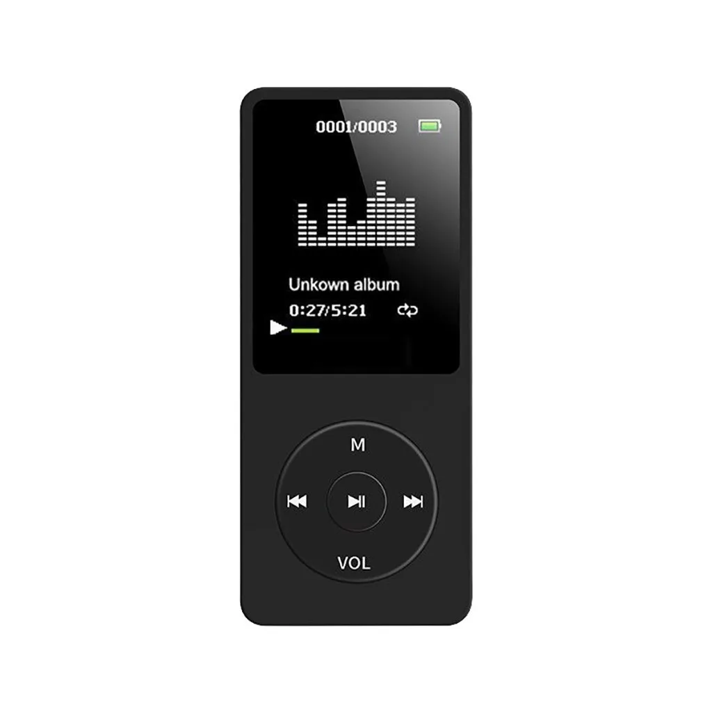 70 часов воспроизведения MP3 без потерь Звук Музыкальный плеер fm-рекордер TF карта