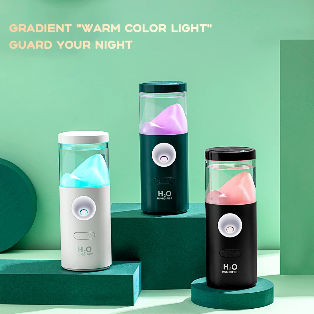 

Автоматический вращающийся мини-увлажнитель воздуха, аромадиффузор эфирного масла, генератор тумана, ароматерапия, увлажнители воздуха св...