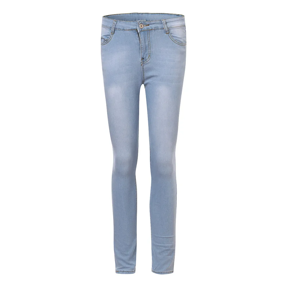 Рваные джинсы женские леггинсы новинка обтягивающие с высокой талией джинсовые