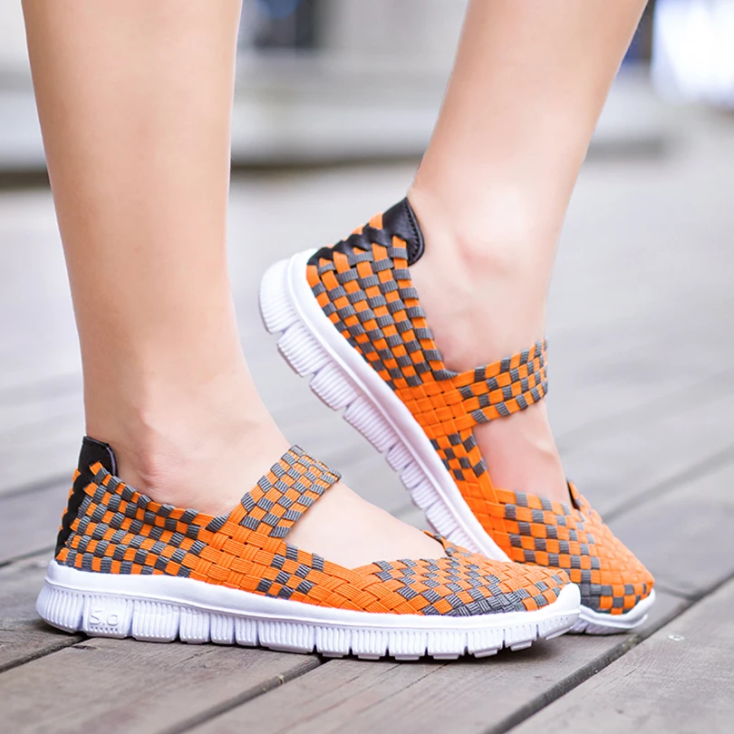 Летняя женская обувь на плоской подошве женские кроссовки Уличная для бега