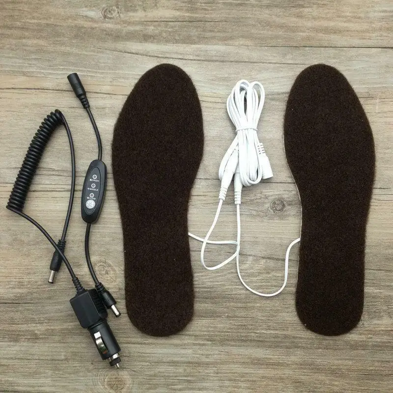 USB стелька для обуви с подогревом удобные мягкие стельки для обуви с электрическим подогревом зимние уличные спортивные стельки для утепления 1 пара