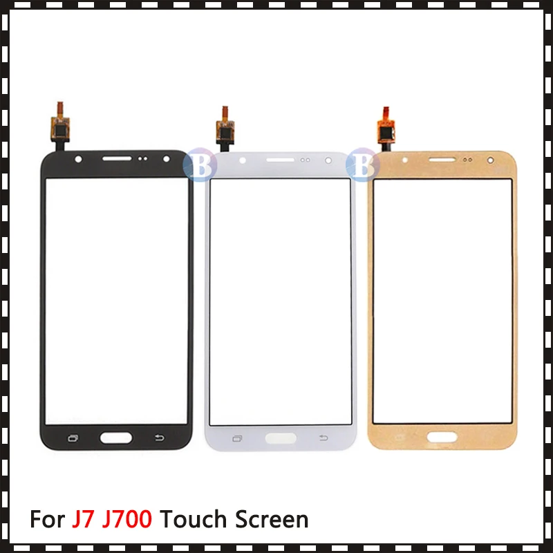 Высокое качество 5 &quotдля Samsung Galaxy DUOS J7 J700 сенсорный экран дигитайзер датчик