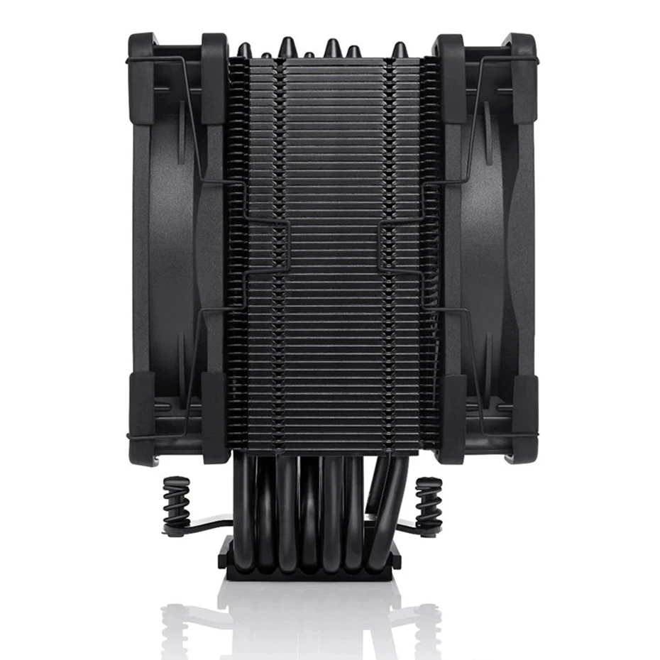 Noctua NH-U12A chromax. Черный 7 тепловых труб башенный кулер ЦП с двумя вентиляторами ШИМ