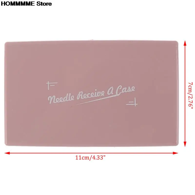 Портативный магнитный держатель игл Pincushion для хранения Швейных чехол органайзер