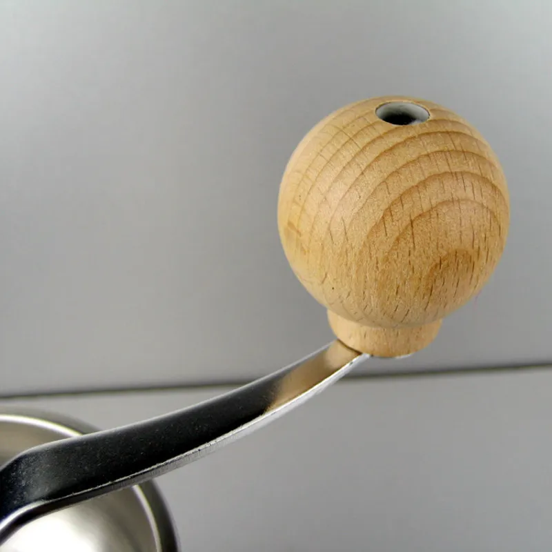 Портативная ручная кофемолка из нержавеющей стали мельница ручной работы для