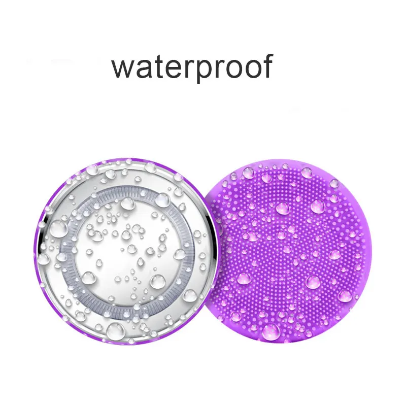 

Electric Facial Cleansing Brush Rechargeable Exfoliating Face Scrubbers Waterproof Electric Face Cleanser and Massager S