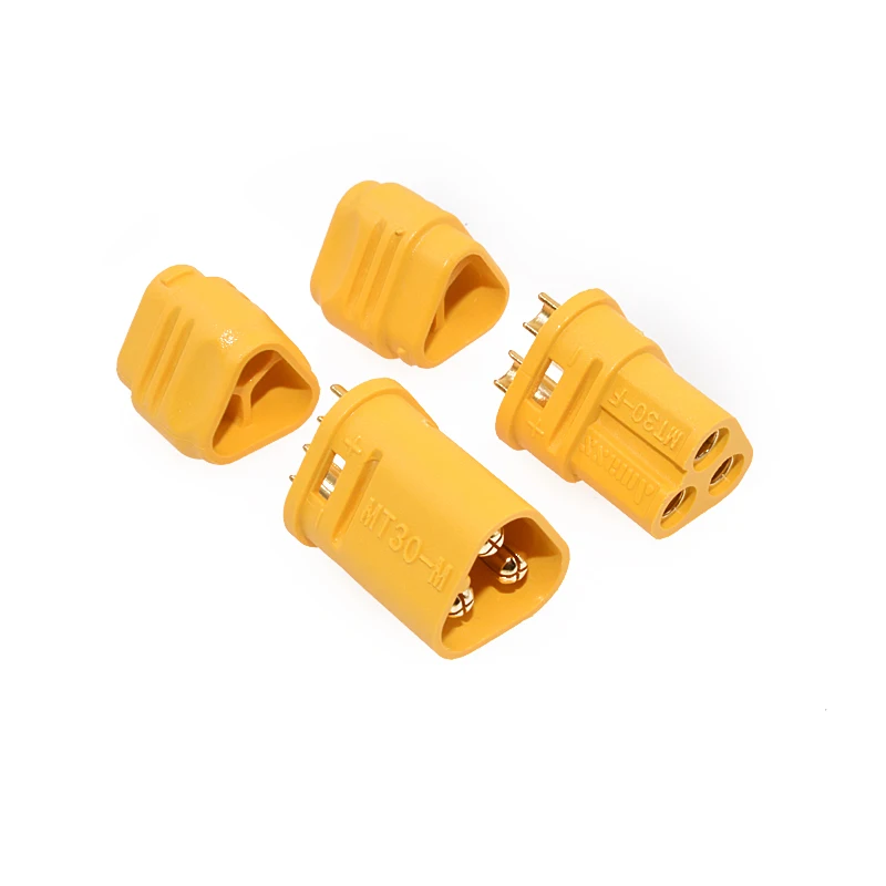 

5 pair AMASS MT30 2mm 3-pin Connector / Motor connector / Plug Set for RC Lipo Battery RC Model Quadcopter Multicopter