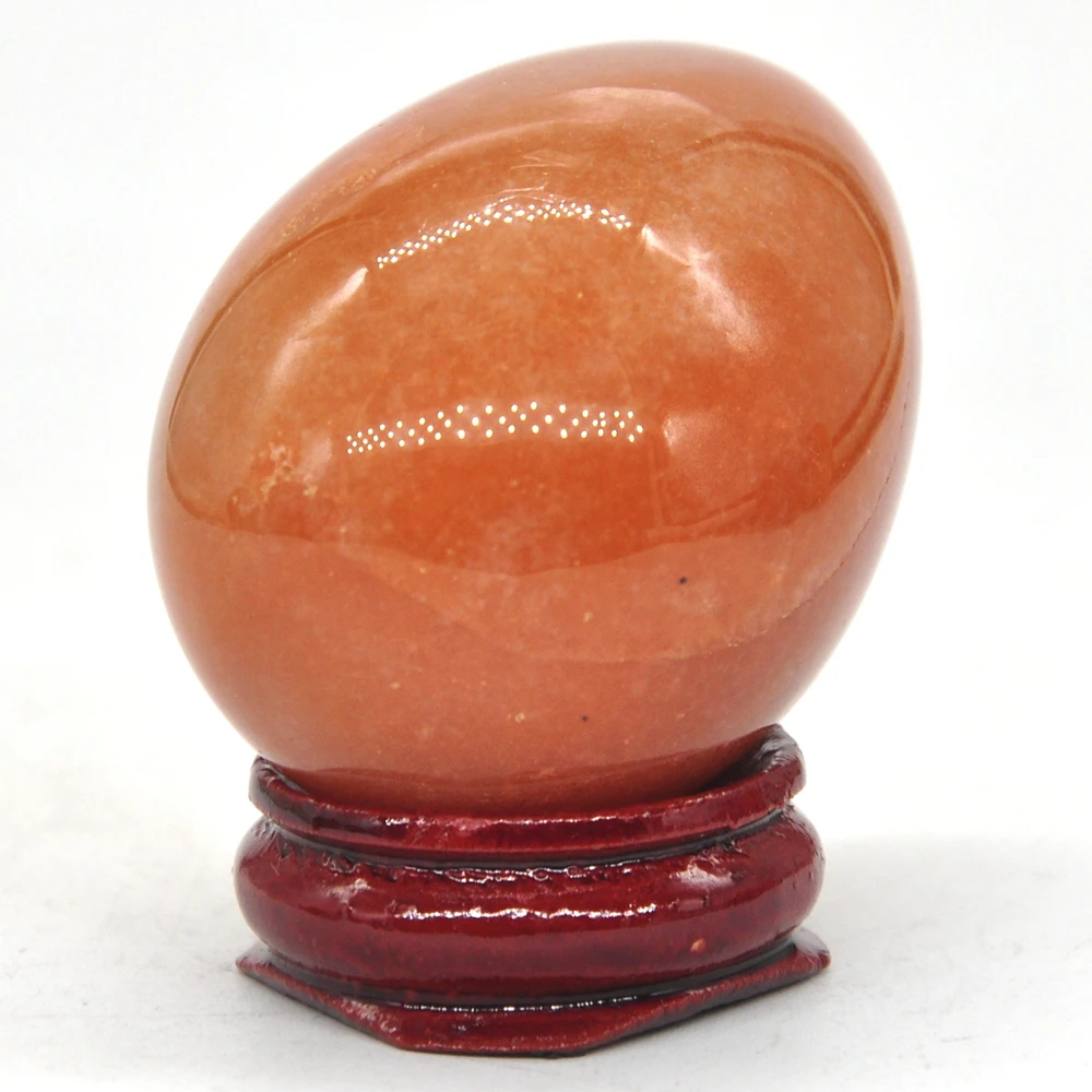 36x50 мм цвета: оранжевый авантюрин яйцевидной формы камень Исцеление натуральных