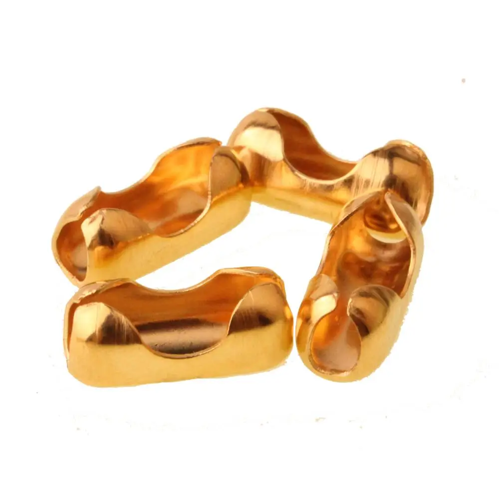 Концевые зажимы для шариковой цепи из нержавеющей стали 100 шт. 1 5/2/3/4/6/8/10/12 мм