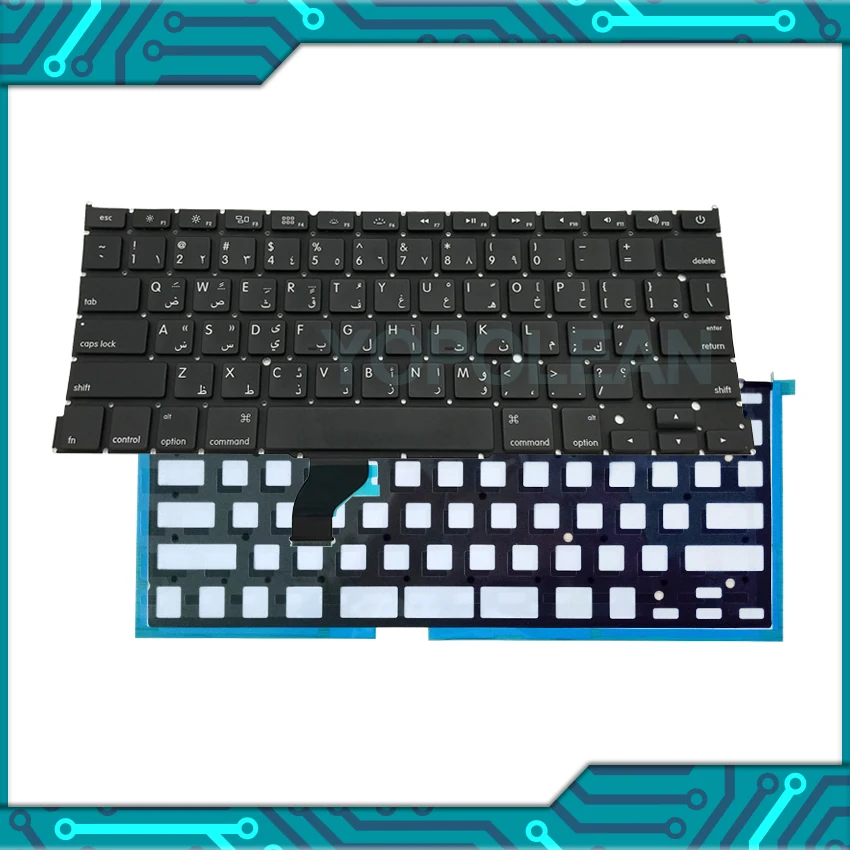 Новый арабский клавиатура с подсветкой для Macbook Pro Retina 13 &quotA1502 2013 2014 2015