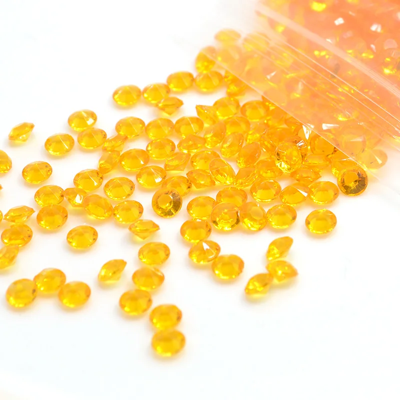 500 шт. 8 мм свадебное украшение для вечеринки свадьбы конфетти Алмазный Свадебный