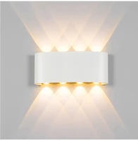 modern led wall lamp 2w 4w 6w 8w wall sconces indoor stair light fixture bedside loft living room up down home hallway lampada