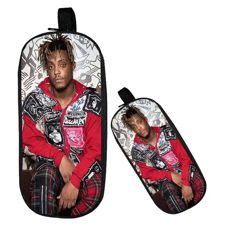 

juice wrld Cosmetic Bag Organizer Makeup Case Mini Zipper Pouch Boys/girls Pencil Bags popular Make Up Organizers