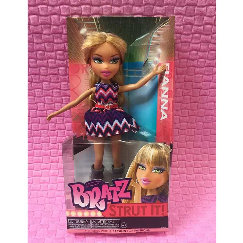 Оригинальная коробка Moxie девочки друзья Bratz Kidz кукла платье Кукла лучший подарок для девочки длинные волосы DIY Мечта игрушки коробка антиквариат