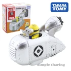 Takara Tomy Tomica Dream Ride на R01 Minion Dave x Клей автомобиль Hot Pop Kids Игрушки моторные литая под давлением металлическая модель автомобиля