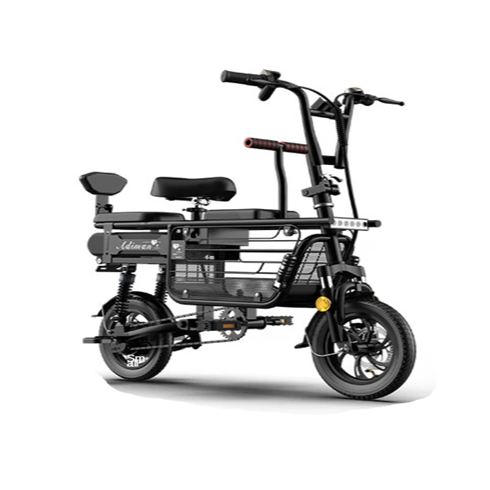 

Электрический велосипед легкий мини маленький родитель-ребенок аккумулятор женский велосипед со съемным ребенком для взрослых