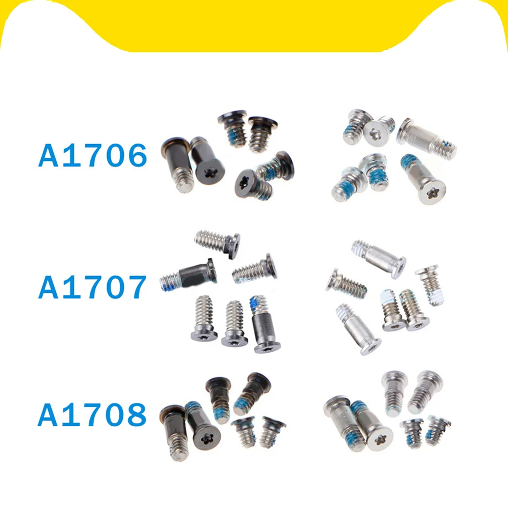 6 шт. 13 &quot15&quot A1706 A1707 A1708 конец 2016 2017 серебристый/серый нижний корпус задняя крышка