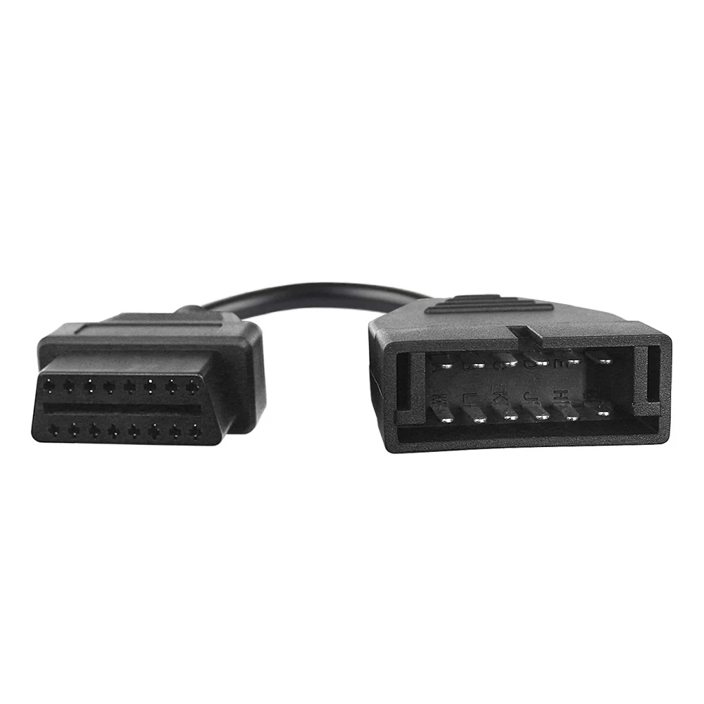 Автомобильный цифровой шнур сканера для GM 12 Pin штекер OBD 2 16 гнездовой адаптер