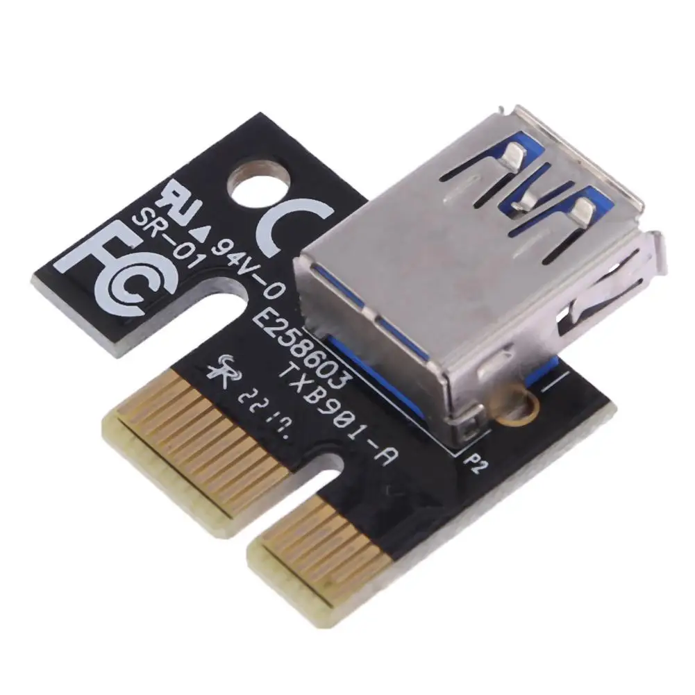 переходная карта usb3 0 райзер с sata