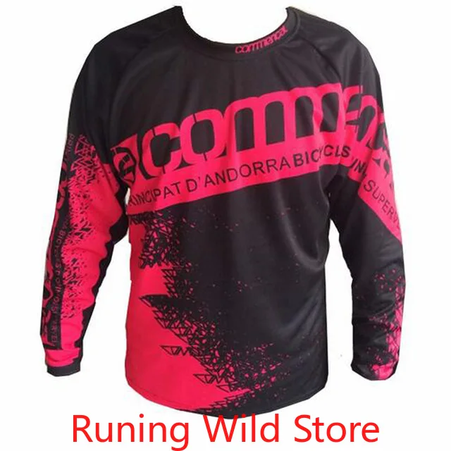 

2022 Men's/Women's Mountain downhill Bike long sleeve cycling Jersey DH MX RBX MTB racing clothes Off-road Motocross Jersey Pink