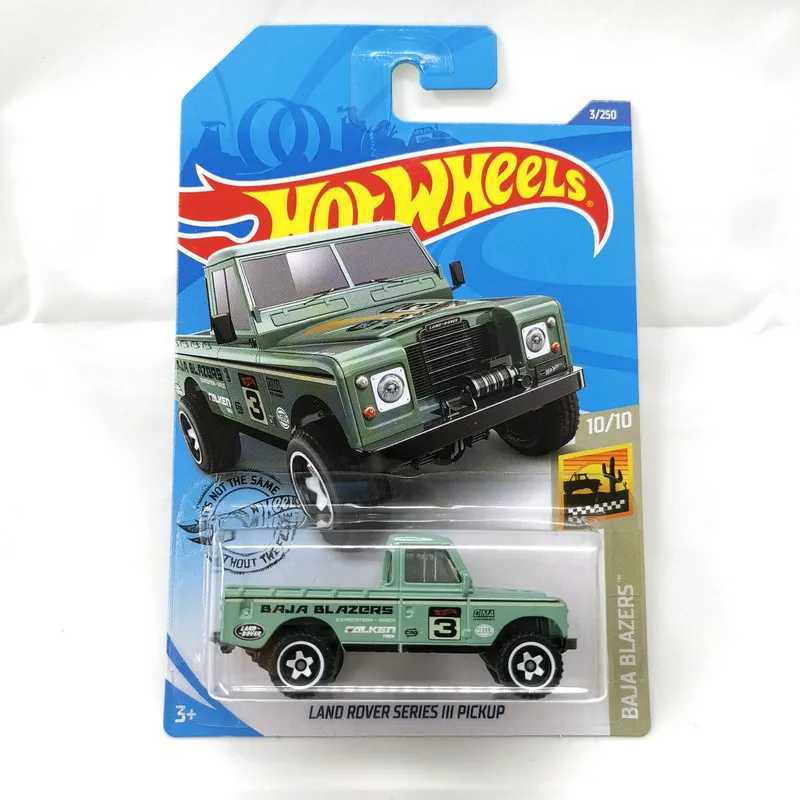 

2020-3 Hot Wheels 1:64 Car LAND ROVER SERIES 3 PICKUP Edition Metal Diecast Model Cars Kids Toys Gift