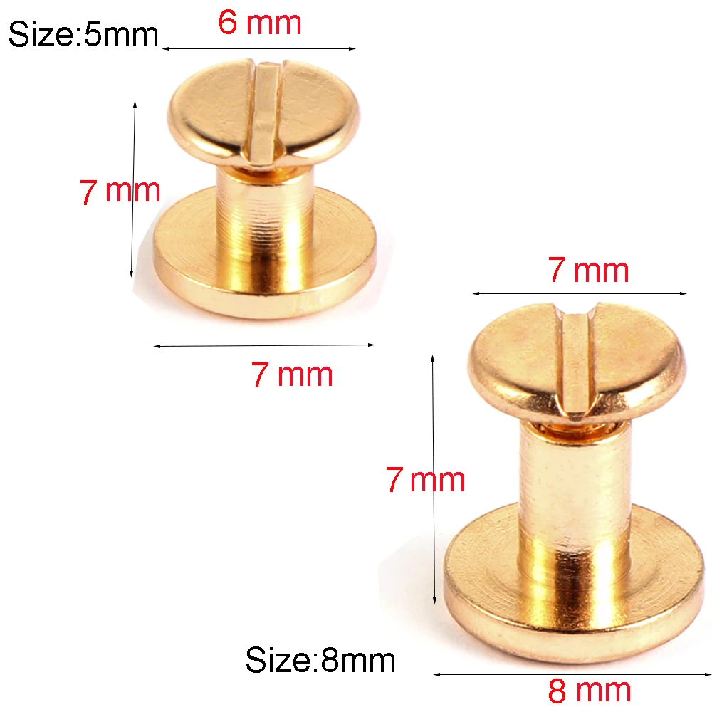 10 комплектов мм чемодан кожа металл ремесло твердый винт гвоздь заклепка двойная