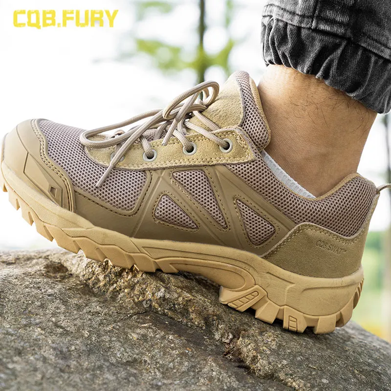 CQB.FURY Men Waterproof Toe Work Shoes 2019 Autumn Fashion Puncture Proof Safety Male Breathable Casual Industrial | Обувь