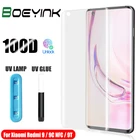 Закаленное УФ-стекло для Redmi 9, 9C, NFC, 9T, 8, 8A, Note 8, 9, 9S Pro Max, 9T, 8, 8T, 8A, защита экрана с жидким покрытием