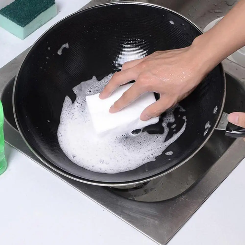 

5pcs / Lot Multi-Functional Sponge Magic Wipes Melamine Cleaning Sponge Erasers Kitchen Dishes Cleaner Car Cleaning Accessories