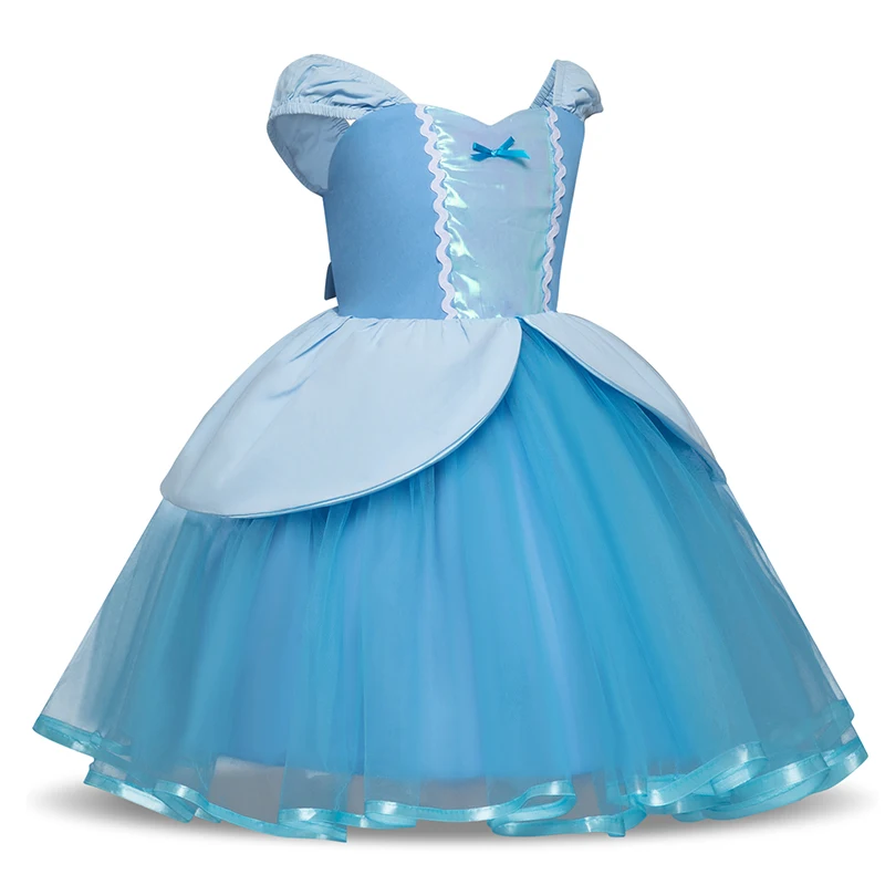 Элегантное платье для маленьких девочек Белоснежка милое принцессы вечеринки