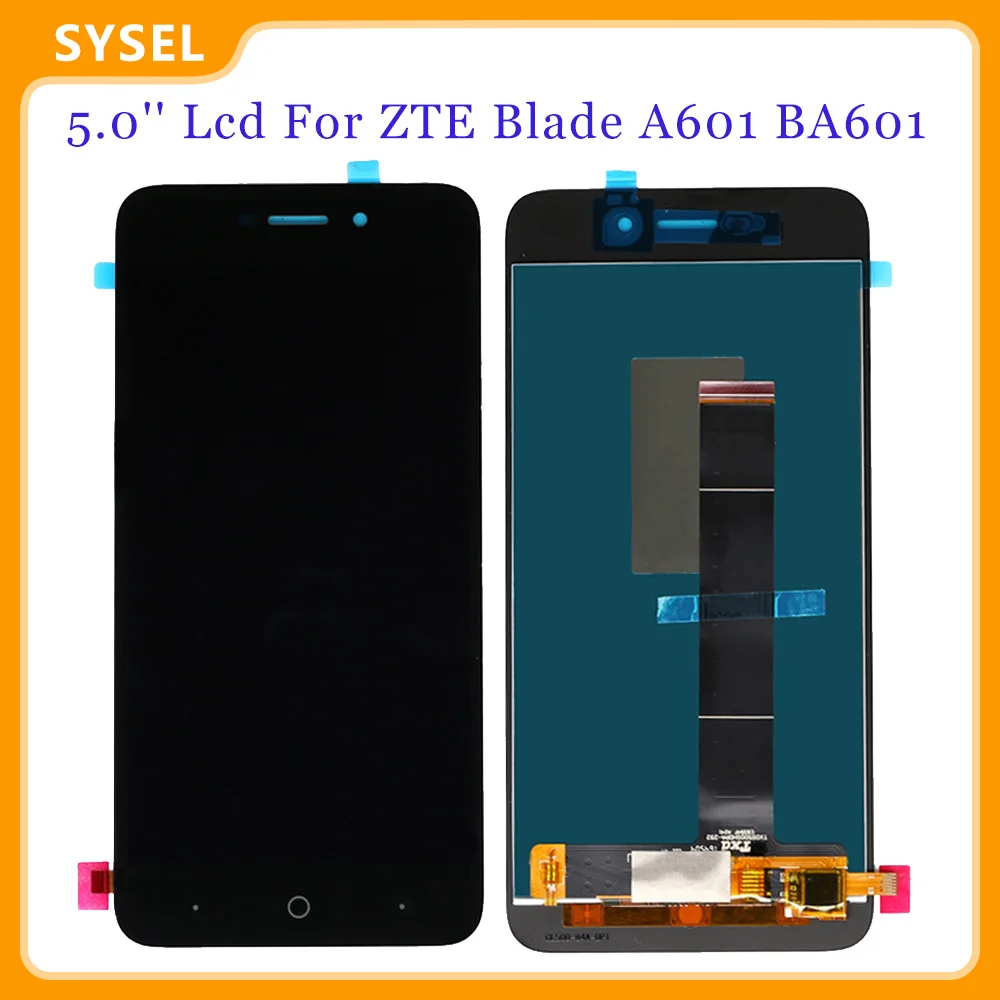 5.0'' Lcd For ZTE Blade A601 BA601 LCD Display + Touch Panel Glass Assembly | Мобильные телефоны и аксессуары