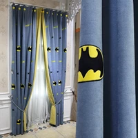 modern cartoon embroidered blackout curtains high grade fabrics curtain for childrens room boys curtains customx ag4974