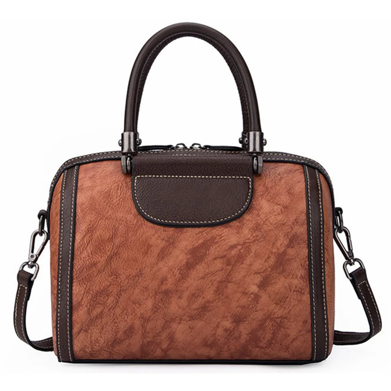 Женская винтажная сумка-мессенджер из натуральной кожи M80077 | Багаж и сумки