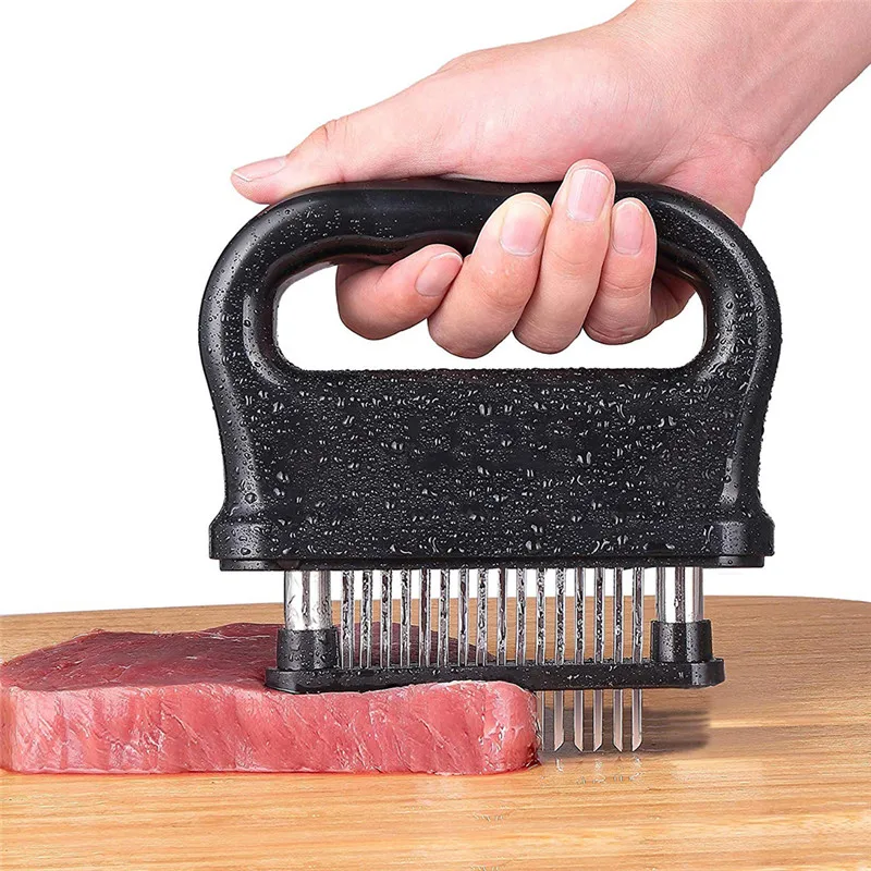 

Blades Needle Meat Tenderizer Stainless Steel Knife Meat Beef Steak Mallet Meat Tenderizer Hammer Pounder Cooking Tools